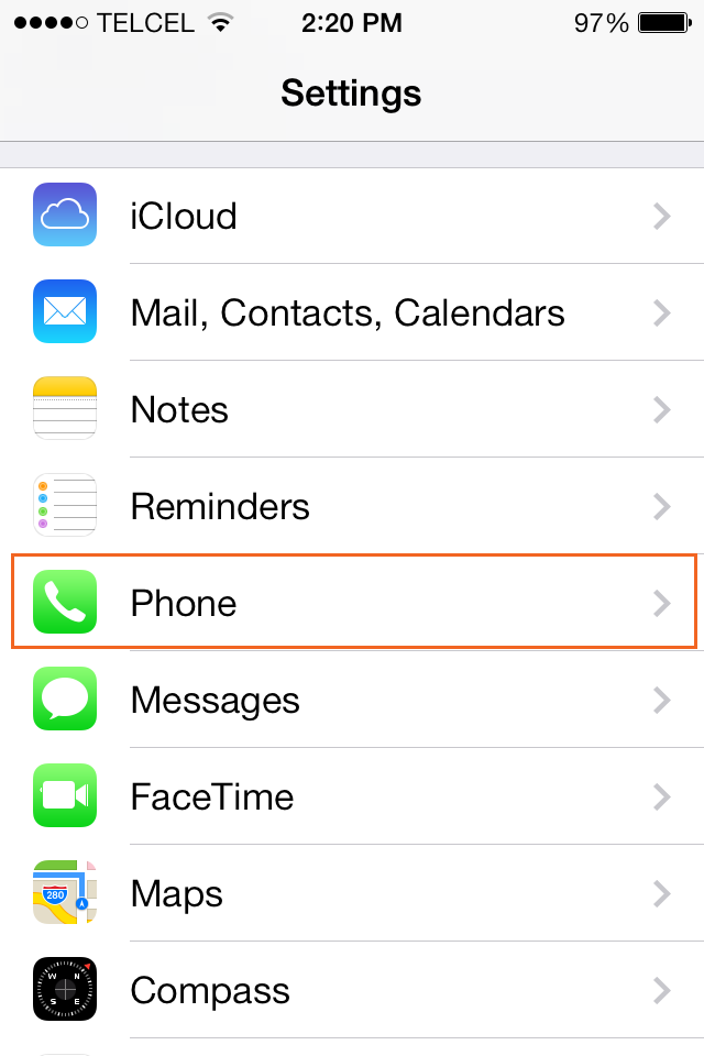 iOS7 Contact Blocking 1