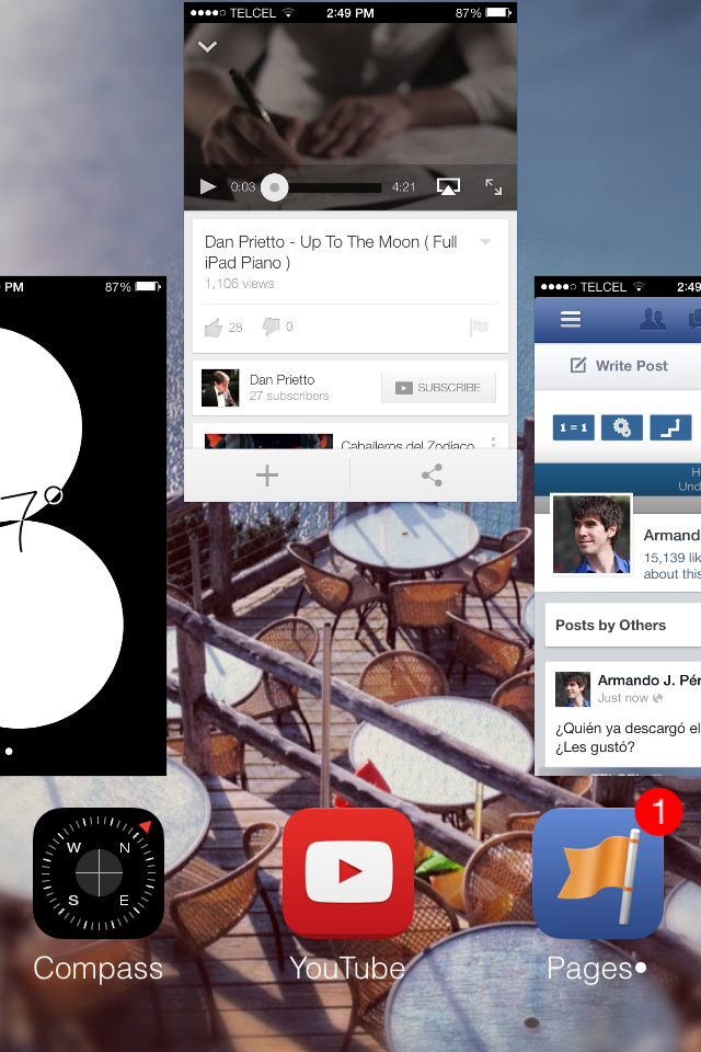 iOS7 Task Manager